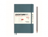 LEUCHTTURM1917 agenda 2023 Paperback (B6) Weekly Planner & Notebook Softcover